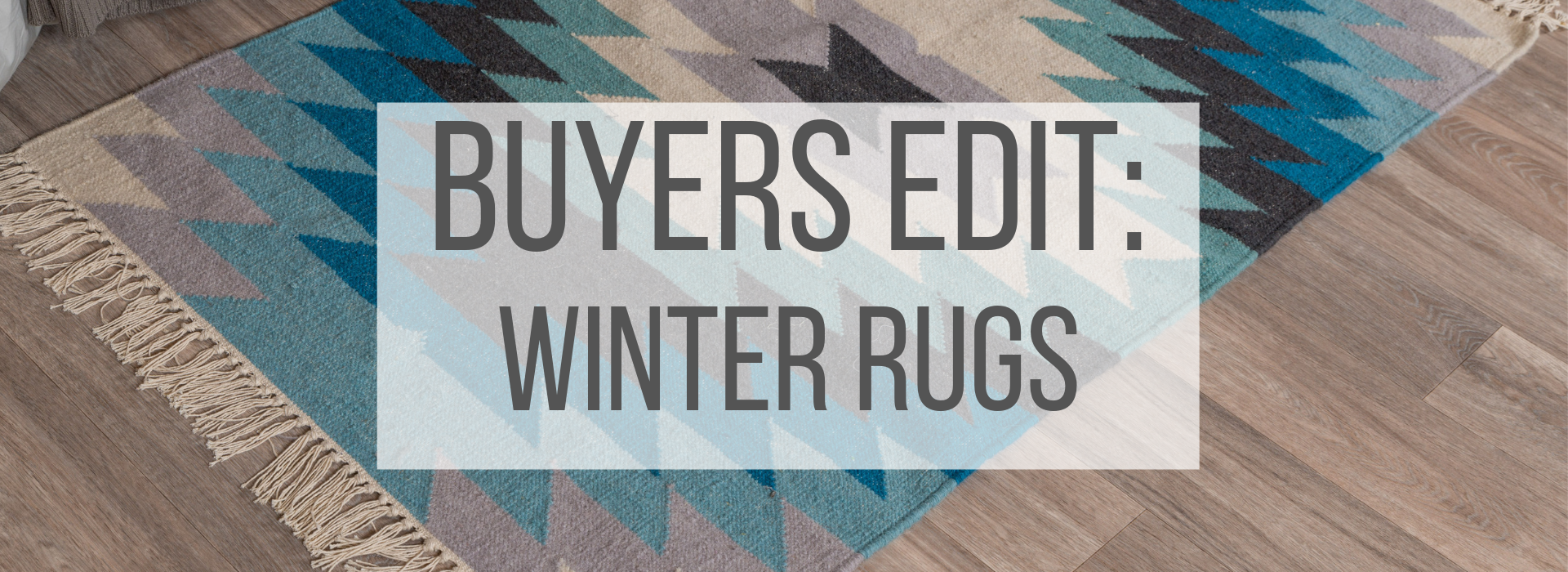 Winter home decor rugs