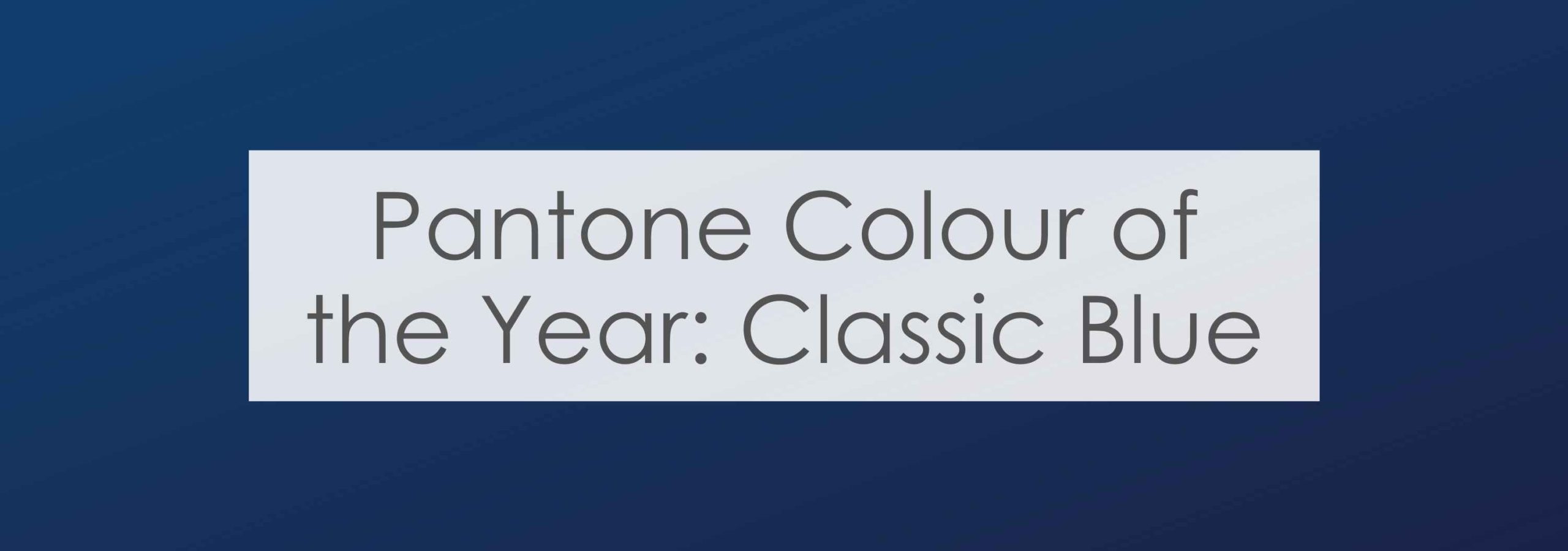 Pantone color of the year