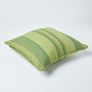 Cotton Striped Green Cushion Cover Morocco