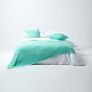 Cotton Cable Knit Pastel Green Cushion Cover, 45 x 45 cm
