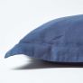 Navy Blue Linen Oxford Pillowcase, King