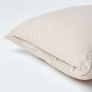 Natural European Size Linen Pillowcase