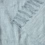 Nirvana Slub Cotton Grey Throw, 150 x 200 cm