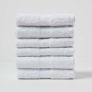 White 100% Combed Egyptian Cotton Towels 500 GSM