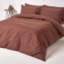 Chocolate Egyptian Cotton Deep Fitted Sheet 200 TC