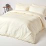 Cream Egyptian Cotton Fitted Sheet 200 TC