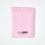 Pink Egyptian Cotton Duvet Cover with Pillowcases 200 Thread count