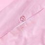 Pink European Size Egyptian Cotton Duvet Cover Set 200 TC