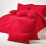 Red Egyptian Cotton Housewife Pillowcase 200 TC 