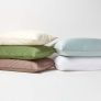 Moss Green European Size Pillowcase Organic Cotton 400 TC