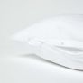 White Egyptian Cotton V Shaped Pillowcase 200 TC 