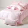 Pink Egyptian Cotton Satin Stripe Oxford Pillowcase 330 TC 