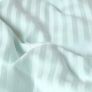 Blue Egyptian Cotton Stripe Duvet Cover and Pillowcases 330 TC