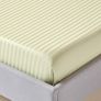 Sage Green Egyptian Cotton Satin Stripe Flat Sheet 330 Thread count