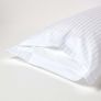 White Egyptian Cotton Satin Stripe Oxford Pillowcase 330 TC 