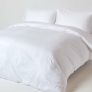 White Organic Cotton Fitted Sheet 400 Thread count