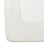 Cream Brushed Cotton Fitted Sheet 100% Cotton Luxury Flannelette