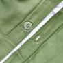 Moss Green European Size Organic Cotton Duvet Cover Set, 400 TC 
