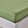 Moss Green Organic Cotton Flat Sheet 400 Thread Count