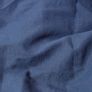 Navy Blue Linen Housewife Pillowcase, King
