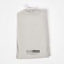Grey Cotton Cot Bed Duvet Cover Set 200 Thread Count