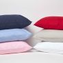 White Cotton Kids Pillowcases 40 x 60 cm 200 Thread Count, 2 Pack 