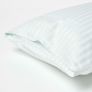 Blue Cotton Stripe Kids Pillowcases 40 x 60 cm 330 Thread Count, 2 Pack