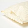 Yellow Cotton Stripe Kids Pillowcases 40 x 60 cm 330 Thread Count, 2 Pack