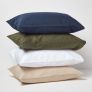 Green Linen Kid’s Pillowcases 60 x 40 cm, Pack of 2