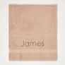 Turkish Cotton Stone Personalised Embroidered Towel