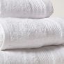 White 100% Combed Egyptian Cotton Towel Bale Set 500 GSM