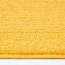 Imperial Plain Cotton Ochre Yellow Bath Mat