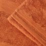 Burnt Orange 100% Combed Egyptian Cotton Set of 4 Face Cloths 500 GSM