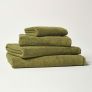 Moss Green 100% Combed Egyptian Cotton Towels 700 GSM