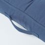 Navy Blue Cotton Armchair Booster Cushion