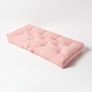Pink Cotton 2 Seater Booster Cushion