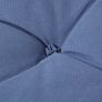 Navy Cotton Back Support Cushion