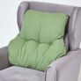 Forest Green Cotton Back Support Cushion