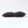 Black Faux Suede Back Support Cushion