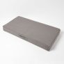 Grey Cotton Orthopaedic Foam 2 Seater Booster Cushion