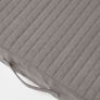 Grey Cotton Orthopaedic Foam 2 Seater Booster Cushion