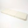 Cream Cotton Orthopaedic Foam 3 Seater Booster Cushion