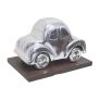 Designer Solid Metal VW Beetle Oldtimer Classic Silver Table Top