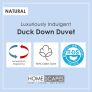 Luxury White Duck Down 4.5 Tog Duvet