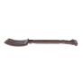 Brown Wall Mounted Cast Iron Garden Fork Thermometer