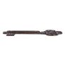 Brown Wall Mounted Cast Iron Decorative Key Thermometer