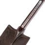 Brown Wall Mounted Cast Iron Garden Spade Thermometer