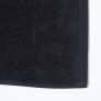 Imperial Plain Cotton Black Bath Mat