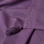 Cotton Rajput Ribbed Purple Throw