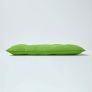 Lime Green Plain Seat Pad with Button Straps 100% Cotton 40 x 40 cm